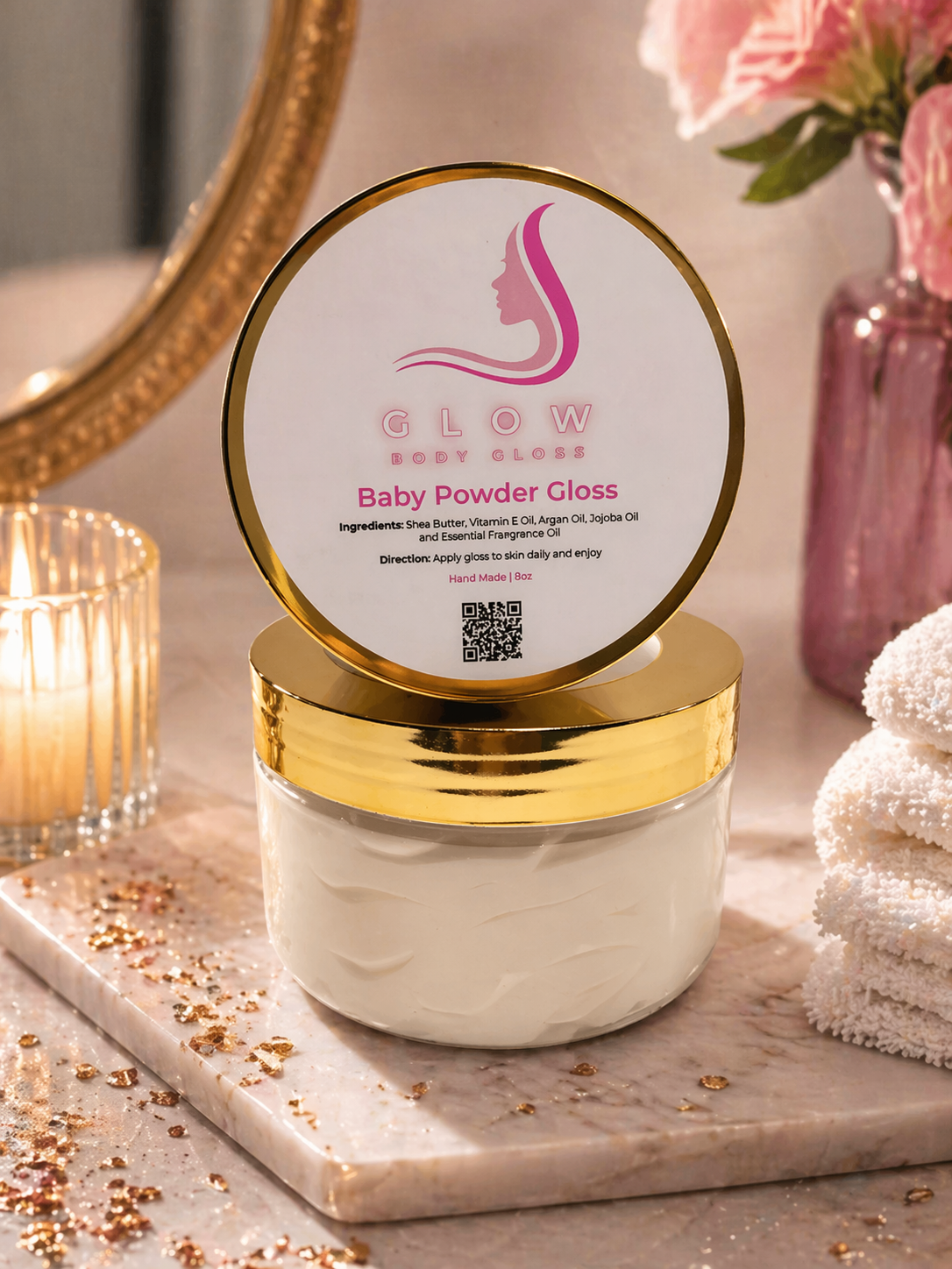 Baby Powder Body Gloss