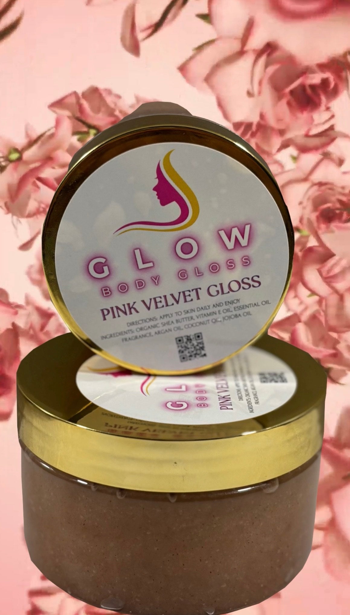 Pink Velvet Body Scrub